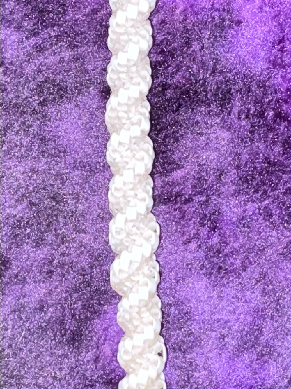 Spiral Monochromatic Keychain Accessory